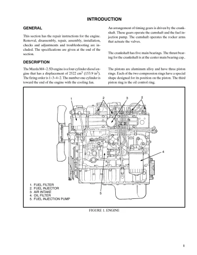 Hyster D001 H25XM, H30XM, H35XM, H40XMS Forklift Repair Manual (P/N 1459331, 897590, 897934) – preview page 1