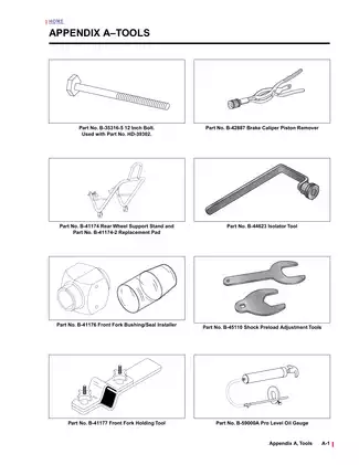 2001 Buell M2/M2L Service Manual - Comprehensive Repair Guide Preview image 2