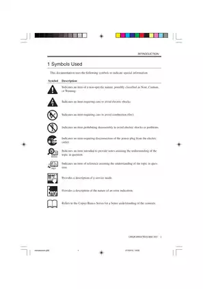 Canon imageRUNNER 8500, iR-8500 multifunction printers/copiers service guide Preview image 3