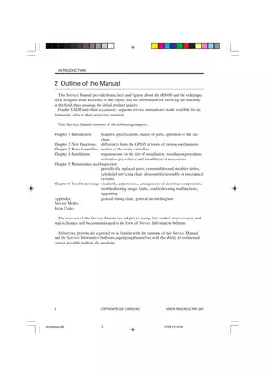 Canon iR8500 Service Manual - Comprehensive Guide to Maintenance and Repair Preview image 4