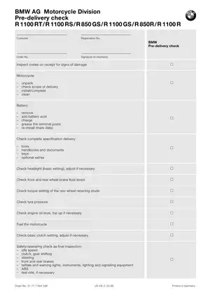 BMW Motorcycle Repair Manual for R1100 and R850 Series (Complete Guide) Preview image 5
