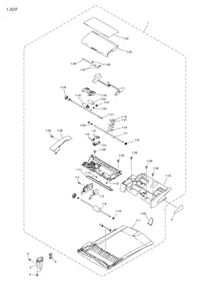 Brother MFC-5840 MFC service manual and parts list Preview image 3