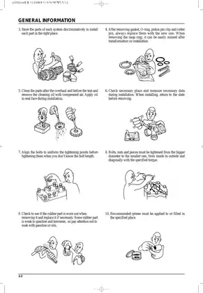 Daelim VJF125 Service Manual - Comprehensive Repair Guide Preview image 5