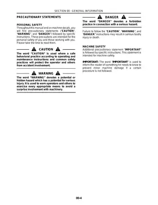 New Holland LS180 & LS190 Skid Steer Service Manual - Comprehensive Guide Preview image 5