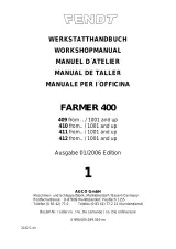 Fendt Farmer 409, 410, 411, 412 Tractor 2000–2006 Workshop Manual (P/N X 990.005.049.010) – preview page 1
