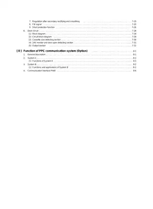 Sharp SF-2030/SF-2530/SF-2540 /N service manual Preview image 4