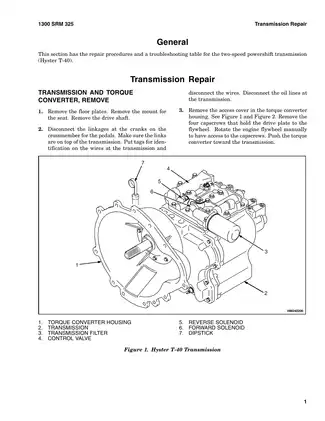 Hyster B024, S135XL2, S155XL2, S6.00XL, S7.00XL forklift repair manual Preview image 3