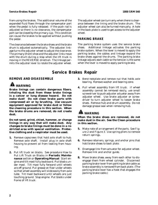 Hyster D010, S25XM, S30XM, S35XM, S40XMS forklift manual Preview image 4
