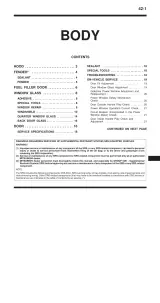 1999–2002 Mitsubishi Pajero iO QA 1.6L, 1.8L, 2.0L Service Manual (P/N CKRE00E1, PWEE9502-I) – preview page 5