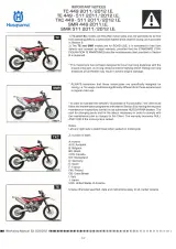2011–2012 Husqvarna TC/TE/TXC/SMR 449/511 OEM Workshop Manual (Ed. 03–2012) – preview page 2