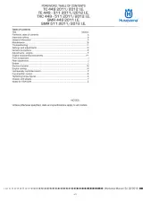 2011–2012 Husqvarna TC/TE/TXC/SMR 449/511 OEM Workshop Manual (Ed. 03–2012) – preview page 5
