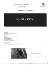 2012 Husqvarna CR 65 Service & Repair Manual (1st Edition) – preview page 3