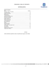 2012 Husqvarna CR 65 Service & Repair Manual (1st Edition) – preview page 5