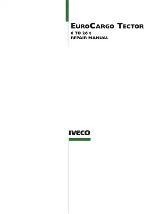 IVECO EUROCARGO TECTOR 6-26t Repair Manual