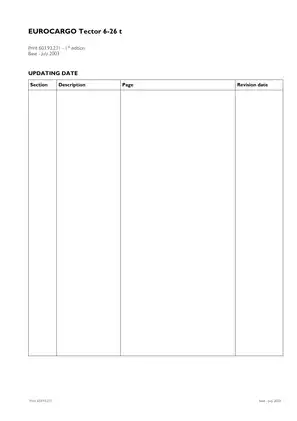 IVECO EUROCARGO TECTOR 6-26t Repair Manual Preview image 5