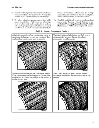 Hyster F108, E45XM, E50XM, E55XM, E60XM, E65XM forklift DC motor maintenance Preview image 5