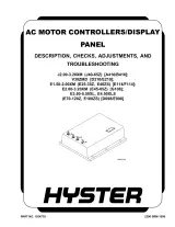 Hyster G108 E45Z, E50Z, E55Z, E60Z, E65Z Forklift Service Manual (P/N 1534734, 1534735) – preview page 1