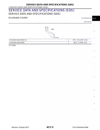 2013 Nissan Pathfinder shop manual Preview image 5