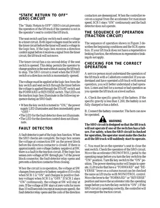 Hyster C108, E40XL, E50XL, E60XL forklift manual Preview image 4