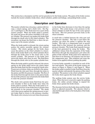 Hyster C203 forklift manual (brake system) Preview image 3