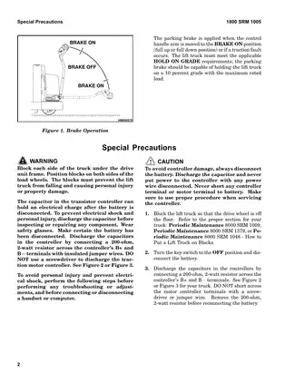 Hyster B218 (W40Z) forklift manual Preview image 4