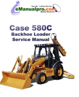 Case 580C Backhoe Loader 1975–1980 Service Manual (P/N 9-66015) – preview page 1