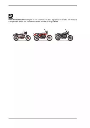 2012-2013 Moto Guzzi V7 Stone, V7 Speczial, V7 Racer manual Preview image 4