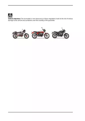 Moto Guzzi V7 Service Manual - V7 Stone, V7 Special & V7 Racer (2012) Preview image 4