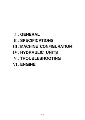 Takeuchi TB153F Compact Excavator Service Manual (Model CJ2E000) Preview image 3