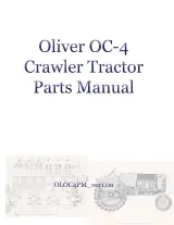 1959 Oliver OC-4 Crawler Tractor Parts Manual (P/N S6-9-102A) – preview page 1