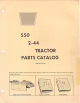1960–1970 Oliver 550 / Cockshutt / White Tractor Parts Catalog (P/N  433 106) – preview page 1