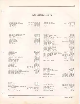 Oliver™ 550 utility tractor parts catalog Preview image 2