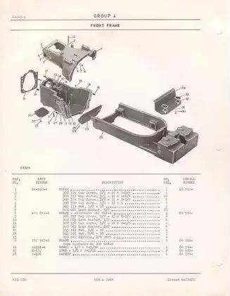 Oliver™ 550 utility tractor parts catalog Preview image 4