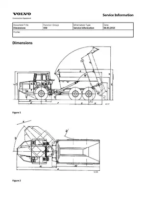 VOLVO A30C Articulated Hauler Service Manual - Comprehensive Guide Preview image 2