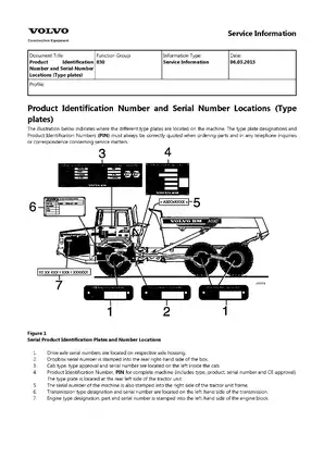 Volvo BM A30C Articulated Dump Truck service manual Preview image 5