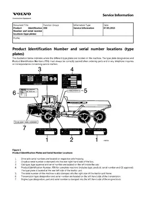 Volvo BM A35C articulated dump truck repair manual Preview image 5