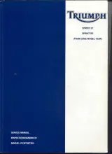 2002–2004 Triumph Sprint ST / Sprint RS Service Manual (P/N 3851620) – preview page 1