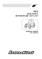 2003 Landini Rex 60-65-70-80 V and 60-70-80-90-100 GE-F-L-GT Tractor Training Manual (P/N 3659961M2) – preview page 1