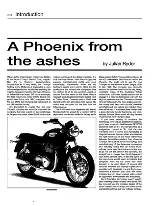 Comprehensive Triumph Motorcycle Service and Repair Manual (2001-2007) Preview image 5