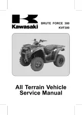 Kawasaki Brute Force 300 KVF300 ATV 2012  Factory Service Manual (P/N 99975-0075–02) – preview page 1