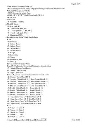 2014 Kia Forte LX, EX, SX repair manual Preview image 3