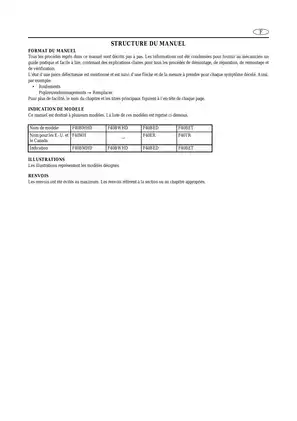 Yamaha F40B Outboard Motor Service Manual (1999 Edition) Preview image 5