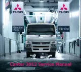 Mitsubishi Fuso Canter FE125 FE160 FE180 FG4X4 Truck Repair Manual 2012 (P/N 00ELT0001-00) – preview page 1