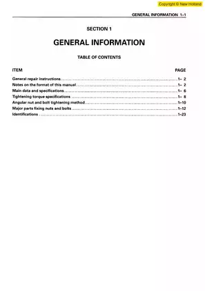 Isuzu Industrial diesel engine A-4BG1, A-6BG1 models service manual Preview image 5