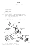 1998 Mitsubishi Montero SUV Service & Repair Manual (P/N 809923) – preview page 1