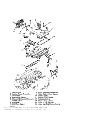 1998 Mitsubishi Montero repair manual Preview image 5