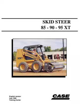 Case 85XT, 90XT, 95XT Skid Steer manual - training center Preview image 1