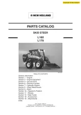 New Holland L160 L170 Parts Catalog (P/N 87659684 ML) – preview page 1