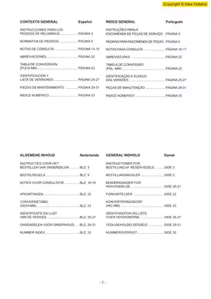 New Holland LS140 & LS150 Parts Catalog and Service Guide Preview image 3