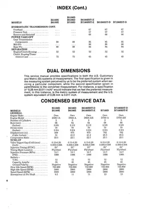 1976-1985 Kubota B5100D,  B5100E, B6100D, B6100E, B6100HST-D, B7100D, B7100HST-D, B7100HST-E shop service manual Preview image 4